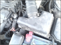 Замена воздушного фильтра Hyundai Tiburon/Coupe 96-01 гг., p/n 28113-23001