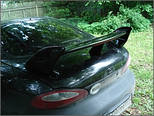 Установка спойлера Shark Wing на Hyundai Tiburon/Coupe 96-99 гг.