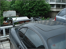 Установка спойлера Shark Wing на Hyundai Tiburon/Coupe 96-99 гг.