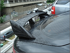 Установка спойлера Shark Wing на Hyundai Tiburon/Coupe 96-99 гг.