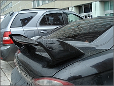 Установка спойлера Shark Wing на Hyundai Tiburon/Coupe 96-99 гг.
