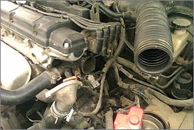 Замена термостата на Hyundai Tiburon/Coupe 96-01 гг.